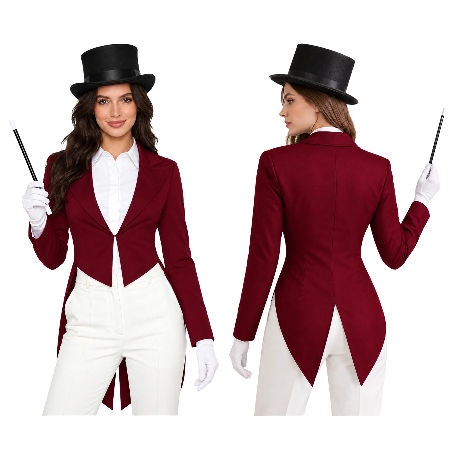 Women Halloween Magician Costu - Womens Blazer ulasan dan harga