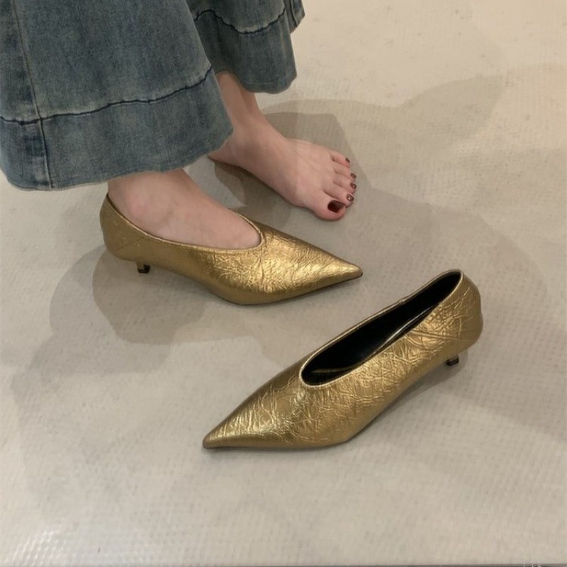 2025 Autumn New Commuter Wind  - Womens Heels ulasan dan harga