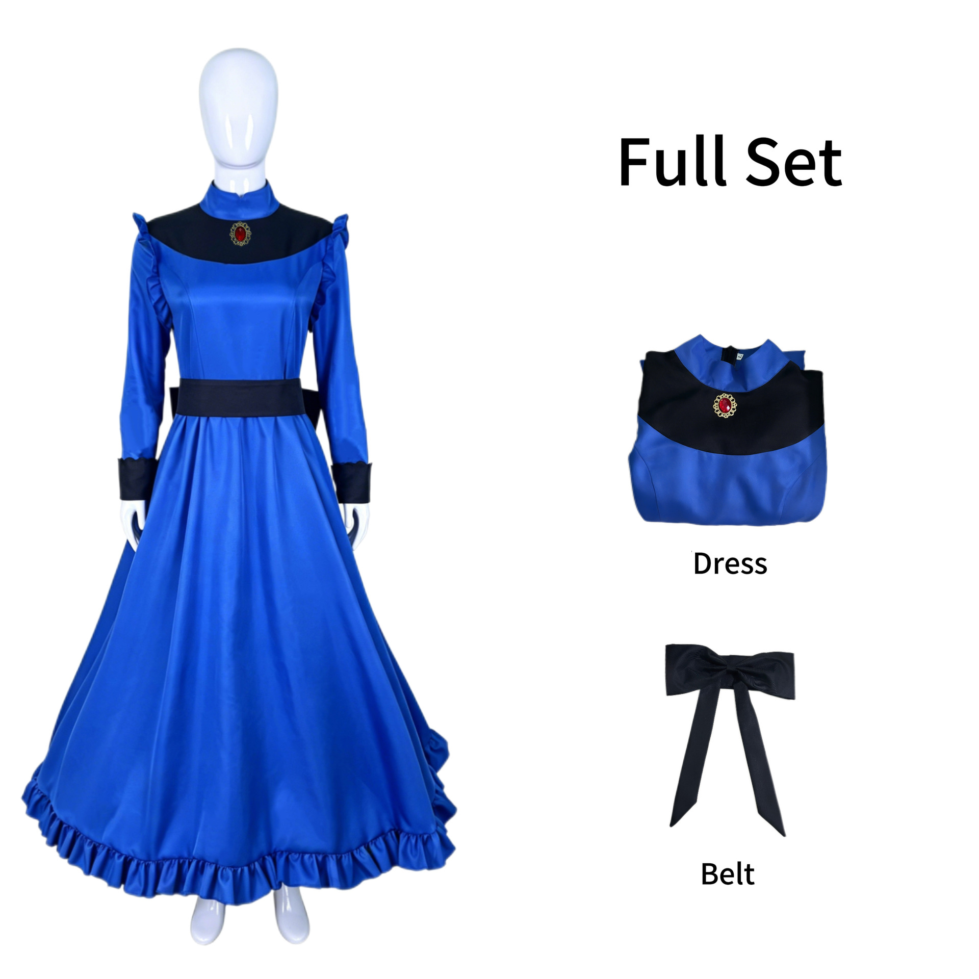 Anime Yubaba Cosplay Costume F - Evening Gown ulasan dan harga