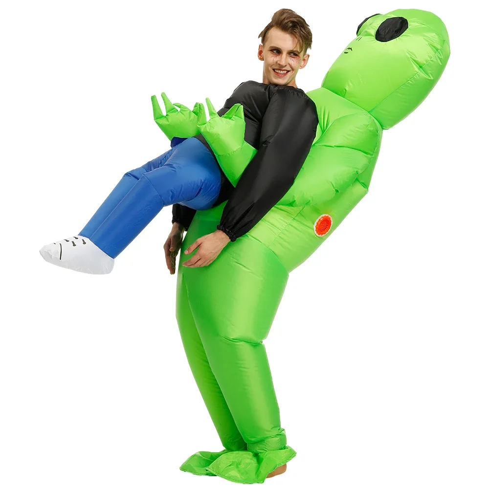Men Women Funny Alien Blow Up  - Womens Suit ulasan dan harga