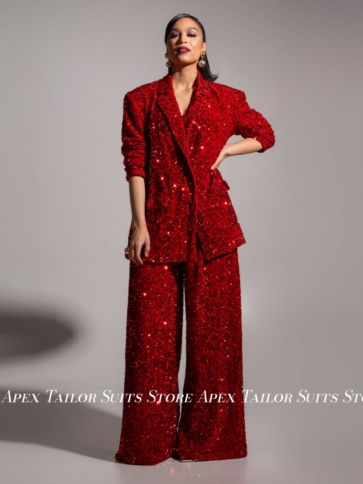 Sparkly Sequin Women Blazer Tw - Womens Blazer ulasan dan harga